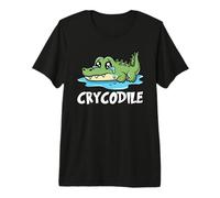 Crocodile Qui pleure T-Shirt Haut de Gamme