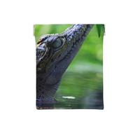 Crocodile, Sac de Rangement pour Femmes, Portefeuille supérieur à Presser, Petit Porte-Monnaie, Pochette de Changement