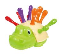 Crocodile Sorting Toy, Hedgehog Sensory Game, Fine Motor Skill Development, Educational Learning Sorter, Multifunctional Playsets, Made of Sturdy Abs Materials, 7.48x7.48x5.91in