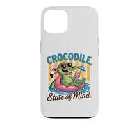 Crocodile State of Mind : Un Alligator Amusant pour Les Vacances d'été Coque pour iPhone 13