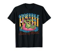 Crocodile State of Mind : Un Alligator Amusant pour Les Vacances d'été T-Shirt