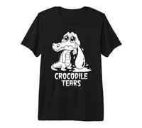 Crocodile Tears Idiom Kids and Teachers Idiomes T-Shirt Haut de Gamme