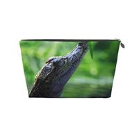 Crocodile, Trousse de Toilette Trousse de Maquillage Sac à cosmétiques Trousse de Toilette de Voyage Portable