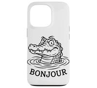 Crocodiles Crocodiles Gator Bonjour Meme Coque pour iPhone 13 Pro