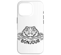Crocodiles Crocodiles Gator Bonjour Meme Coque pour iPhone 16 Pro