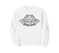 Crocodiles Crocodiles Gator Bonjour Meme Sweatshirt