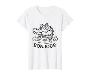 Crocodiles Crocodiles Gator Bonjour Meme T-Shirt Graphique avec Valeur