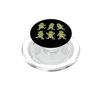 Crocodiles Dancing Crocodiles Kids Alligator Lover Men Crocodile PopSockets PopGrip pour MagSafe