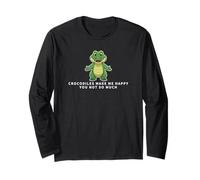 Crocodiles Make Me Happy You Not So Much Crocodile drôle Manche Longue