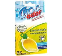 CROC'ODOR - Désodorisant Lave Vaisselle Citron - Lot De 4 - Vendu Par Lot