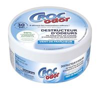 CROC'ODOR - Destructeur d'Odeurs - Parfum vent de fraîcheur - Efficace jusqu'à 8 semaine - Jusqu'à 30m² - Facile à utiliser - Spécial odeur de toilettes, de cuisine, d'humidité et de renfermé