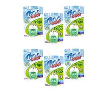 CROC'ODOR Lot de 6 Cocos Frigo - Désodorisant pour Réfrigérateur (33g) - Nettoyant Frigo - Neutralisateur d'Odeurs