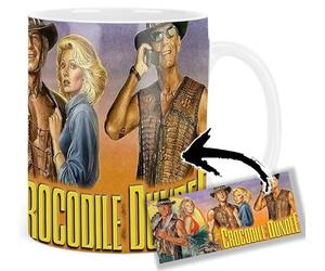 Crocodrile Dundee Paul Hogan Linda Kozlowski Tasse Ceramique Mug