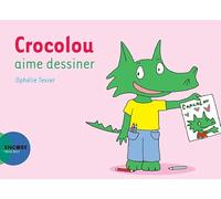 Ophélie Texier – Crocolou aime dessiner – Album jeunesse – Broché