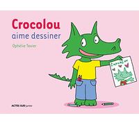 Crocolou aime dessiner