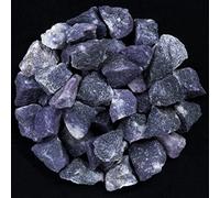 Crocon Pierres brutes et Cristaux de lépidolite de 0,5 kg en Vrac - Pierres précieuses brutes pour Le Polissage de la Cabine l'extraction Pierres précieuses du Chakra Reiki Chance Fontaine décoration