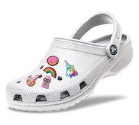 Crocs 10001 Classic, Sabots Mixte Adulte - Blanc (Blanc 100) - 38/39 EU Shoe Charm 5-Pack | Personalize with Jibbitz for, Breloques de Chaussure Mixte Adulte, Everything Nice, Taille Unique