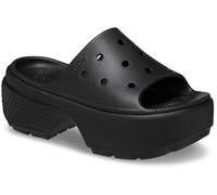 Crocs Stomp Slide Noir Sandales ? Plateforme Mujer