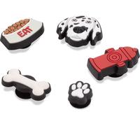 Crocs 5-Pack Animal Jibbitz Shoe Charms, Breloques pour Chaussures Mixte, Who Let The Dogs Out, Taille Unique