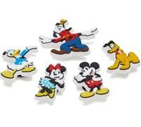 Crocs 5-Pack Jibbitz Shoe Charms, Breloques de Chaussure Unisexe, Disney Mickey Friends, 5 Pack