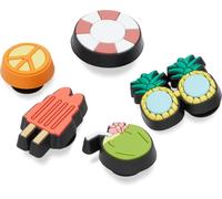 Accessoires femmes Crocs JIBBITZ HAPPY SUMMER 5 PACK Multicolore Unique