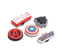Crocs 5-pack Marvel Jibbitz Shoe Charms Breloques de Chaussure Mixte, Marvel, Taille Unique