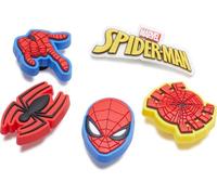 Crocs 5-pack Marvel Jibbitz Shoe Charms Breloques de Chaussure Mixte, Spider Man, Taille Unique