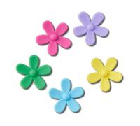 Crocs 5-pack Nature Jibbitz Shoe Charms Breloques de Chaussure Mixte, Flower Power, Taille Unique