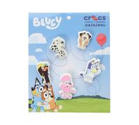 Crocs Accessoires pour chaussures 'Bluey' bleu / marron / rose / noir / blanc, Taille XS-XL