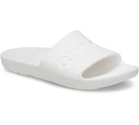 Crocs Adults Logo Sliders Blanc 7 (41-42) Unisex