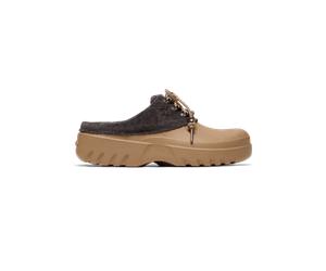 Crocs Axle Suede Mule Sabots Femmes Sepia/Dark Cocoa 38
