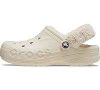 Crocs Baya Lined Fuzz Strap Mule Slippers Blanc d'hiver 5 (37-38) Female