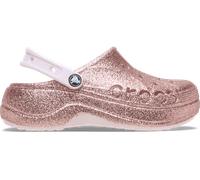 Crocs Baya Platform Glitter Sabots Femmes Barely Pink 37