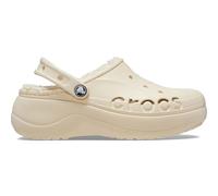 Crocs Baya Platform Lined Clog 34-35 Eu Winter White