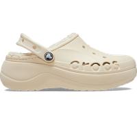 Crocs Baya Platform Lined Sabots Femmes Winter White 34