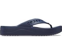 Crocs Femme Baya Platform Flip Tongs, Navy, 34/35 EU