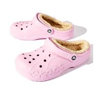 Crocs Baya Sabots doublés unisexes pour adulte, rose, 38/39 EU