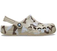 Crocs Baya Seasonal Printed Sabots Unisex Cobblestone/White 38