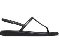 Crocs Black Miami Studded Thong Flip Sandals