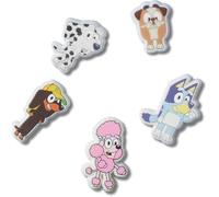 Crocs Bluey 5 Pack, Breloques pour Chaussures Mixte Adulte, Multicolore, Taille Unique