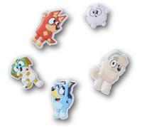 Crocs Bluey Multi 5 Pack, Breloques de Chaussure Mixte, Multicolore, Taille Unique