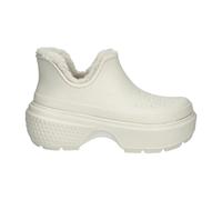 Crocs - Botte Courte Doublée Stomp - Femme - Chaussures - Blanc - Taille: 41 EU