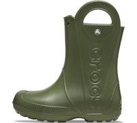 Crocs Unisexe Enfant Handle It Rain Boot K Bottes, Army Green, 33/34 EU