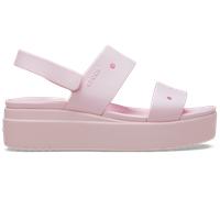 Crocs Femme Brooklyn 4U Sandales, Pink Milk, 36/37 EU