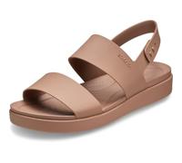 Crocs Brooklyn Backstrap Low Sandal pour Femme, Chocolat au Lait., 38/39 EU