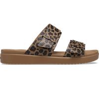 Crocs Brooklyn Animal Buckle Low Low SandaleFemme