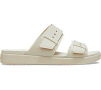 Crocs Femme Brooklyn Buckle Low Sandales, Sandstone, 42/43 EU