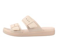 Crocs - Brooklyn Buckle Sandal - Femme - Chaussures - Rose - Taille: 38 EU