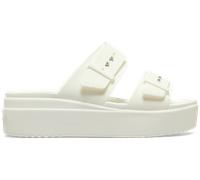 Crocs Brooklyn Buckle Sandales Femmes Chalk 34