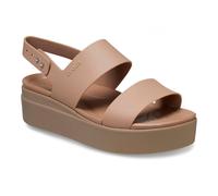 Crocs Brooklyn Faible Compensé W Sandales Chaussures Femme Casual Sabots Boucle